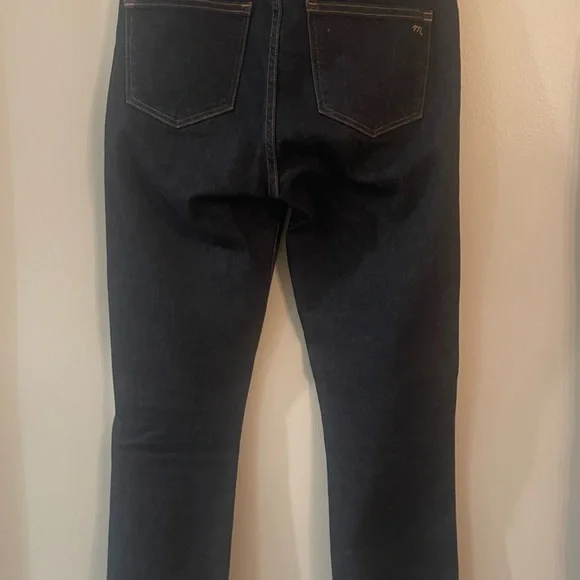 Madewell 10”High Rise Skinny Dark Jeans Size 26 - Picture 4 of 6